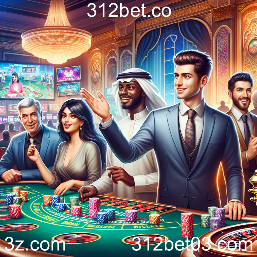 A Experiência Imersiva do Cassino Ao Vivo no 312bet.co